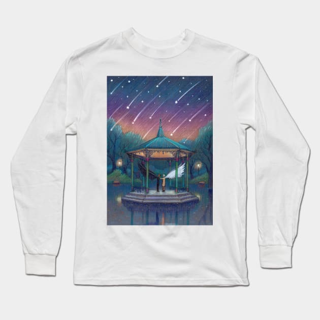 Starfall Long Sleeve T-Shirt by illustore